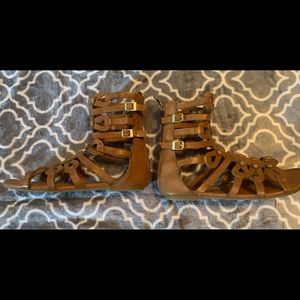 Girls Gladiator sandals size 1
